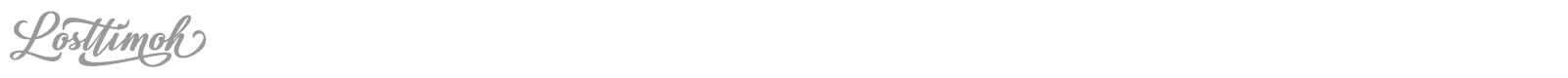 Losttimoh font preview